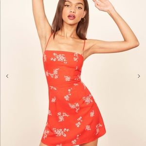 Reformation red sundress